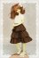 画像1: 3段ティアードスカートの型紙　少女用 (1)