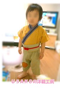 子供服　甚平・ゴムパンツ 投稿者：森のりんご様