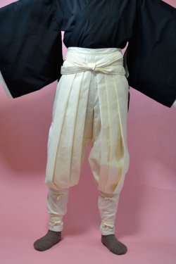 画像3: 忍者、戦国時代のコスプレに　　祭りたっつけ袴もどきの型紙
