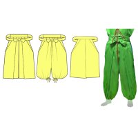 指貫（さしぬき）もどきの型紙
