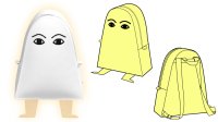 メジェド様バッグ　お代はSNS投稿かシェアで！