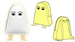 画像1: メジェド様バッグ　お代はSNS投稿かシェアで！