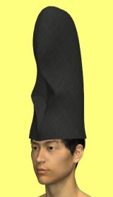 【無料】コスプレ用高烏帽子の型紙