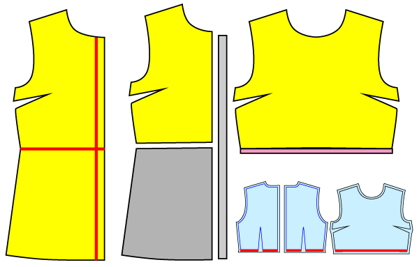 ディズニーミニーのエントランスの衣装の作り方 自分で服を作りたい 縫い代がついた型紙 設計図 だから初心者におすすめです