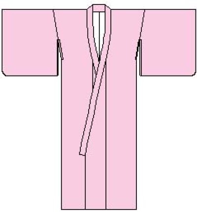 画像2: 男性キャラクターの雰囲気を出したい女性の為の男装用着物風の型紙　レディース