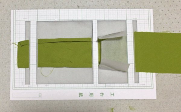 画像1: 帯の縫い代折りテンプレート (1)