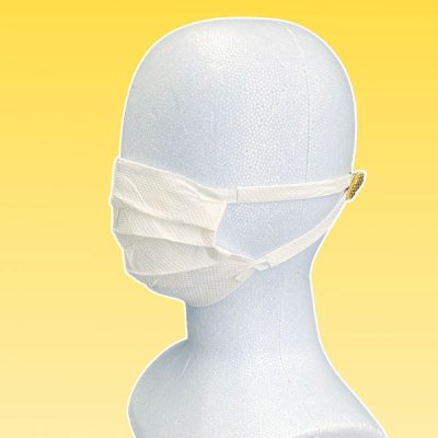 画像2: 【無料】使い捨てキッチンタオルマスクの折り具（型紙）