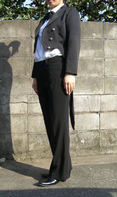 画像2: 女性用燕尾服の型紙　レディース