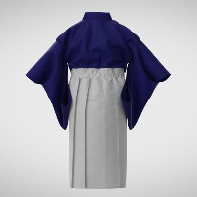 画像2: 子供用袴風スカートの型紙